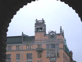 Kv Rosenbad Restaurering av det sydöstra tornet 2005
